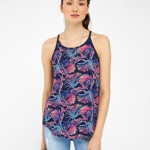 Kismet Palm Tree Print Tank Top Size Extra Small